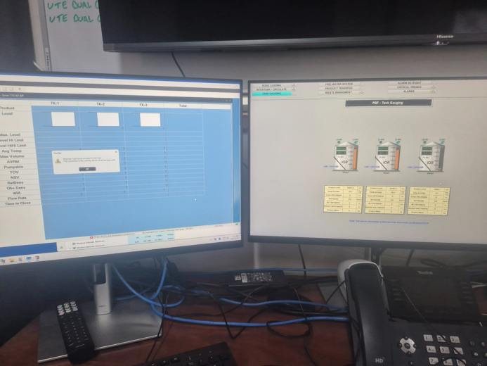 Operator interfaces | Terminal Gauging Services
